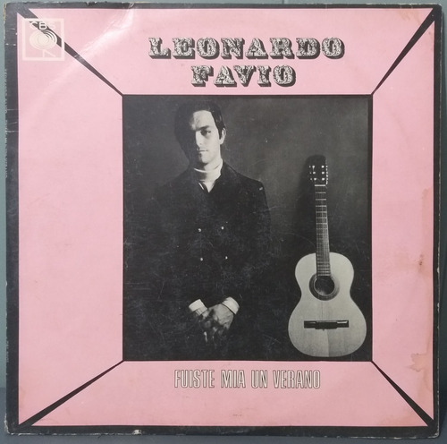 Fuiste Mia Un Verano- Leonardo Favio- Lp Vinilo- Regular 