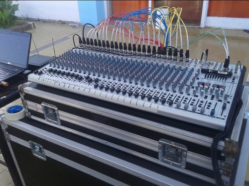 Consola Behringer Eu3242fx (((inmaculada))) Con Anvil