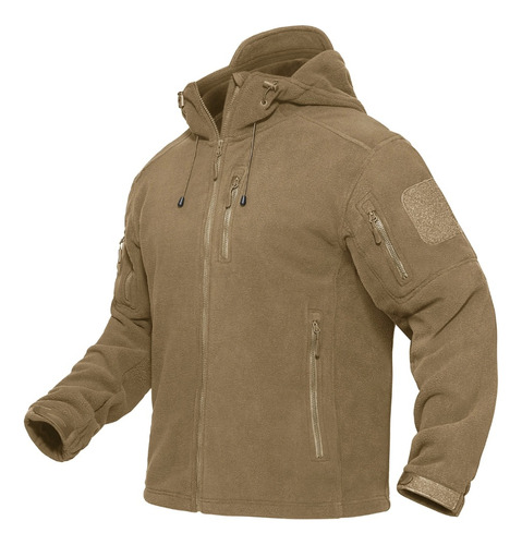 Chaqueta Esdy Táctica Militar Térmica De Polar Para Invierno