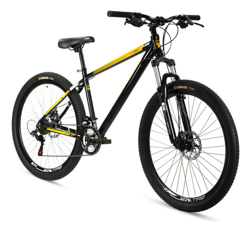 Bicicleta Montaña R27.5 Turbo Deimos Aluminio Negro Amarillo Tamaño del cuadro M