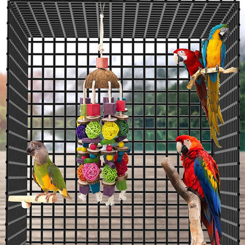 Juguetes Para Loros, Juguete Para Masticar Forrajeo De