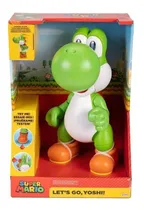 Comprar Super Mario Let's Go Yoshi Figura Interactiva D 30 Cm Muñeco