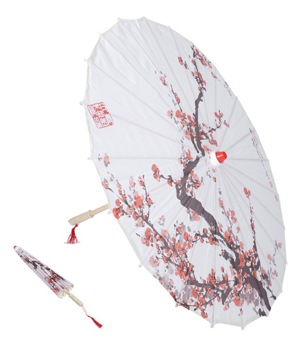 Paraguas De Papel Al Óleo Para Ropa De Estilo Japonés