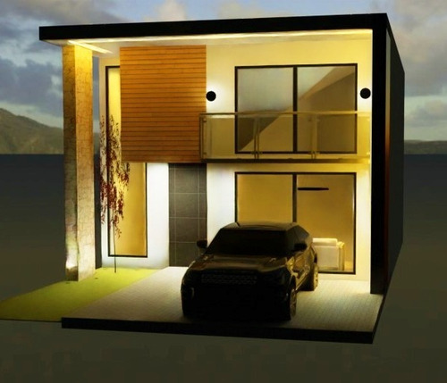 Planos Arquitectónicos De Casa 18x7 M Aprobados, Diseño