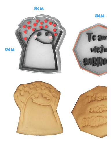 Cortador Galletas Deformito Set 7pz