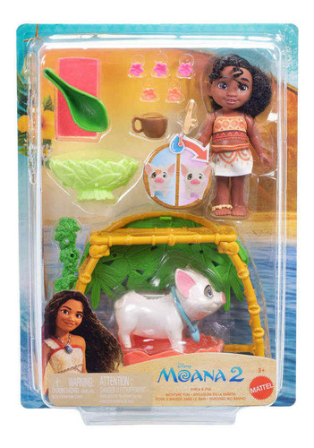 Boneca Simea E Pura - Moana 2 - Diversão No Banho - Mattel