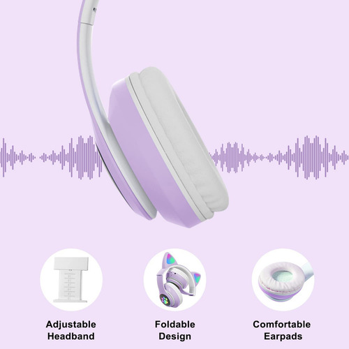 Auriculares Inalámbricos Con Micrófono, Bluetooth Para Todas