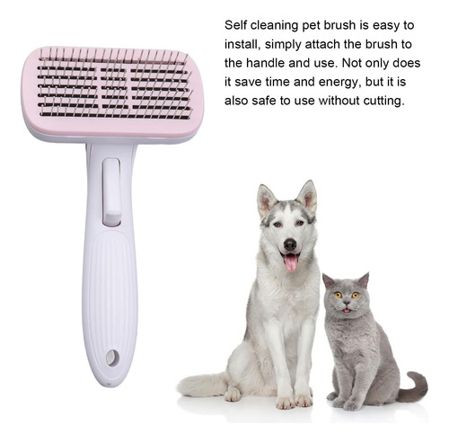 Cepillo De Limpieza Automática Para Mascotas, Peine Multifun