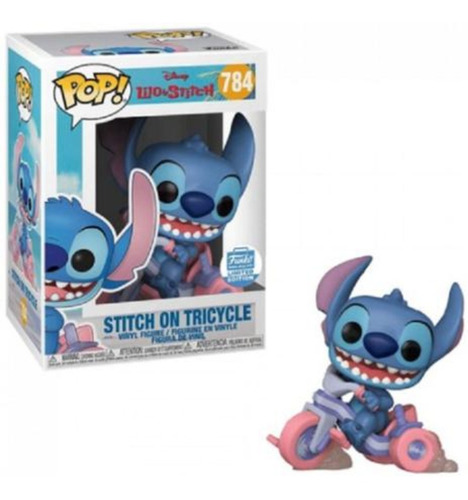 Funko Pop Stitch On Tricycle 784 Disney Lilo & Stitch