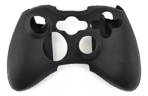 2 Unidades Fundas Silicona Control Xbox 360 Color Negro