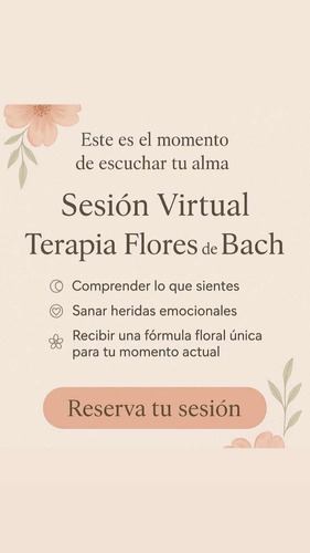 Terapia Floral Online + Flores Bach + Envío