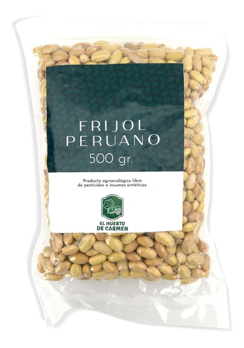 Frijol Peruano Agroecológico Orgánico 500g Huerto De Carmen