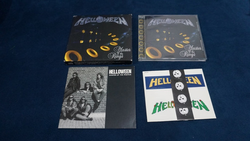 Helloween - Master Of The Rings (japonés) Cd Caja C/stickers