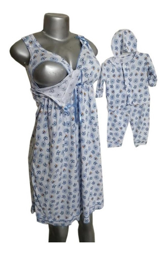 Pijama Batola Materna Mas Conjunto De Bebe Mujer