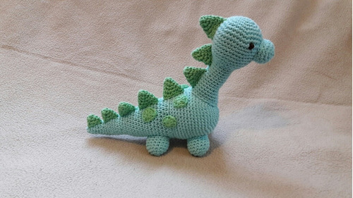 Amigurumi Dinosaurio Tejido Al Crochet | MercadoLibre