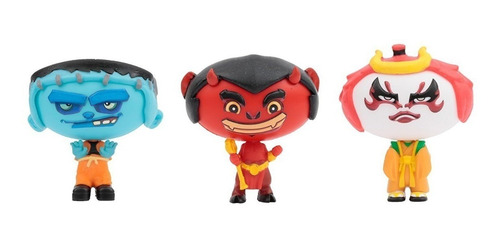Imagen 2 de 7 de Hero Eggs Pack X 3 Monstruos Coleccionables Jeg 27302