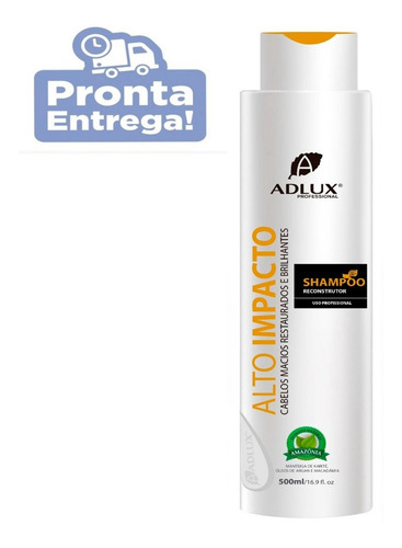 Shampoo Alto Impacto Adlux Argila Branca Hidratação + Frete