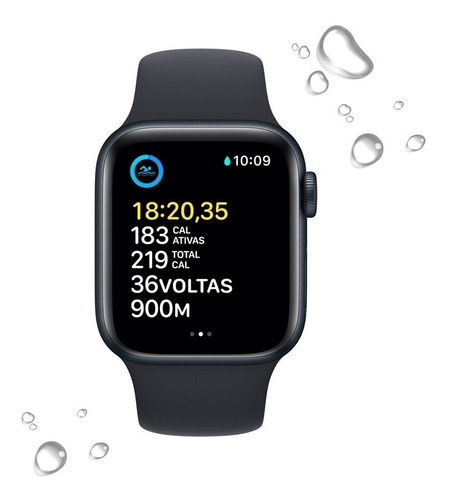Apple Watch Se (2da Gen) (gps) Aluminio Medianoche De 40 Mm