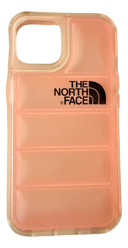 Funda Case Protector Para Iphone The North Face Uso Rudo Coral Claro Iphone 13