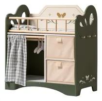 Comprar Cama De Madera Para Muñecas Baby Doll Crib Robotime Con Alma