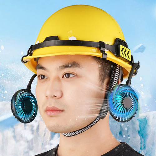 Ventilador De Enfriamiento Portátil Para Cascos Y Cascos De