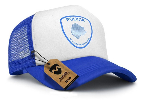 Gorra Policia De La Ciudad Pfa Fbi Swat - Mapuer Remeras