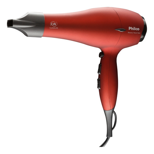 Secador De Cabelos Philco Beauty Style Red 1900w - 110v