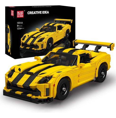 Dodge Viper Moc Coche De Bloques Para Niños Y Adultos