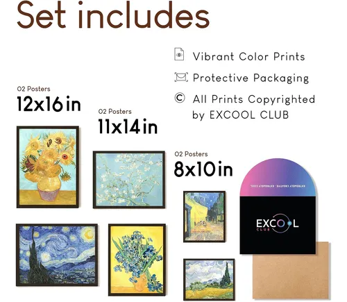 Pósters De Van Gogh, Arte Famoso, Decoración Del Hogar