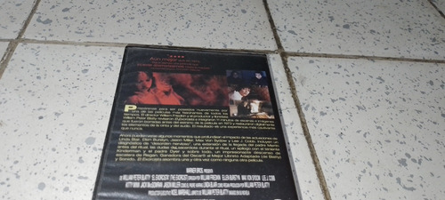 Película El Exorcista Versión Extendida En Vhs Subtitulada