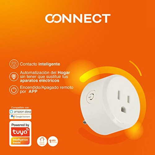 Enchufe Inteligente Wifi, Smart Plug, Enchufe Inteligente,