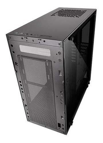 Gabinete Gamer Thermaltake Core G21 Black Vidro Temperado Cor Preto
