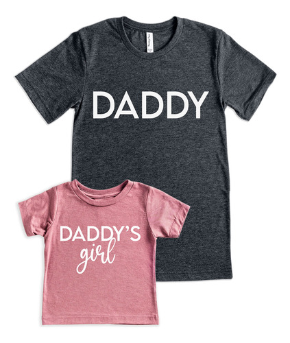 Teeny Fox Daddy's Girl - Conjunto De Camiseta Para Papá E .