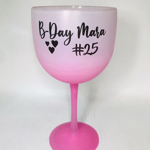 Imagem 8 de 9 de 5 Taças De Gin 600ml Acrílico Personalizadas