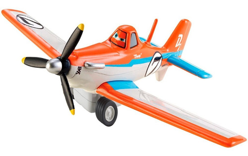 Avião Dusty Crophopper Em Metal Com Fricção Planes Disney
