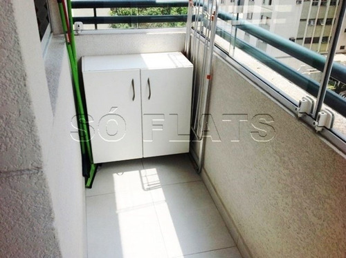 Imagem 11 de 15 de Em Moema Muito Bem Localizado, Flat Todo Mobiliado Disponível. - Sf32328