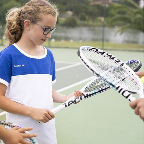 Raquete De Tênis Tempo Tecnifibre Alumínio Junior Com Capa