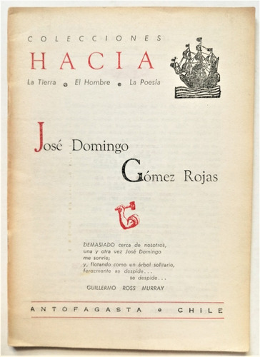 José Domingo Gómez Rojas Antofagasta Colecciones Hacia 1970