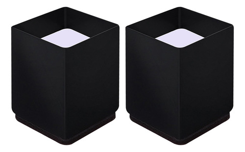 4 Muebles Sofá Cama Silla Elevador De Cuadrado 4x5cm Negro