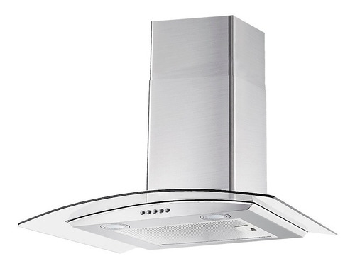 Campana-purificador-extractor-vidrio Curvo 60 Cm-c.activado