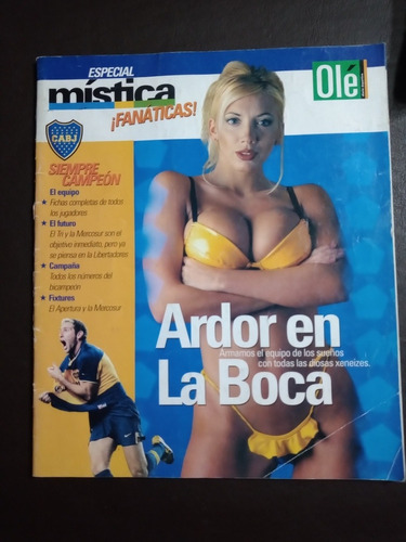 Revista Mística Olé Especial Boca Juniors Fanáticas 