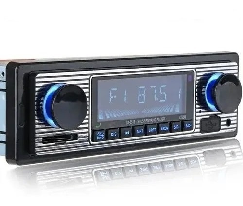 Radio Bluetooth Auto Mp3 Usb Sd Vintage Antigua Clásicos