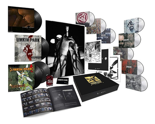 Linkin Park Hybrid Theory 20th Anniversary Lp 3vinilos+5cd+3