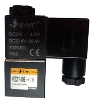 Comprar Electrovalvula Solenoide Neumatica Emc 2\u002F2 Rosca 1\u002F8 24v Dc
