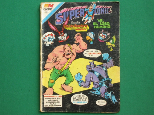 Supercomic #383 Superman Capitan Zanahoria Vs. Lobo Humano 