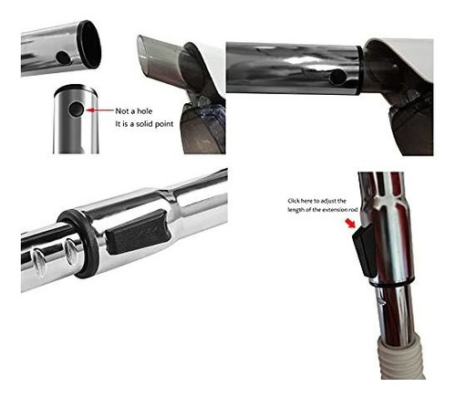 Varillas De Extensión Videopup 1-1/4, Accesorios Para Aspira