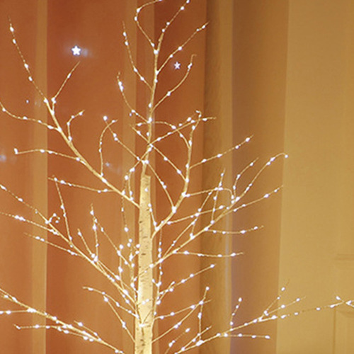 Árbol De Huevo De Pascua 60cm 55 Led Con Control Remoto