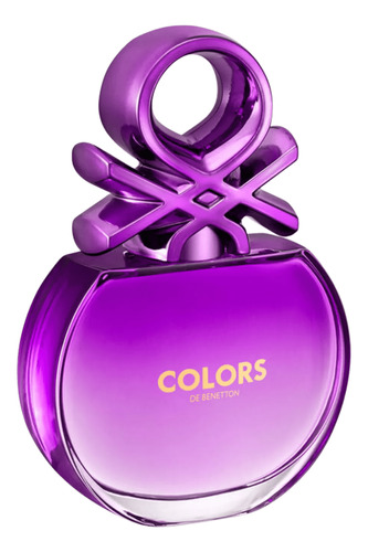 Colors Purple Benetton Edt - Perfume Feminino 50ml - Blz