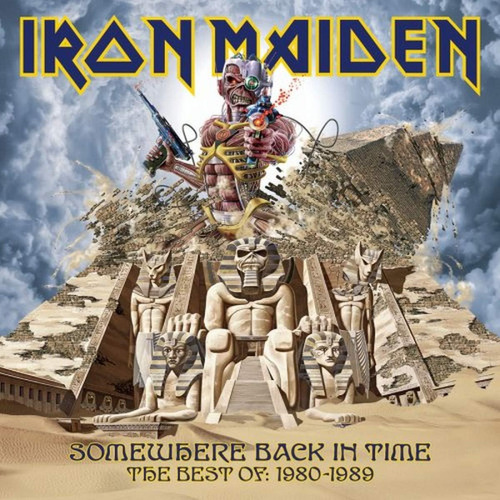 Cd: Iron Maiden - En ALGún Lugar Atrás En El Tiempo - Lo Mej