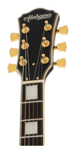 Imagen 3 de 7 de Guitarra Eléctrica Alabama Lp-402 Cherry Sunburst - Plus